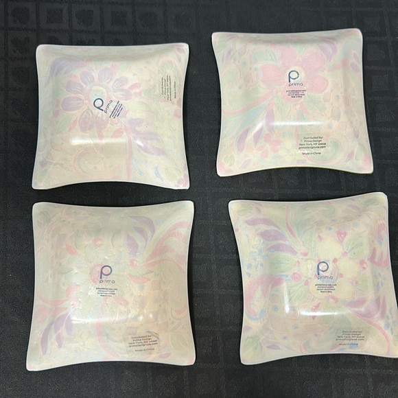 Prima Design Floral platter W/ 4 Matching Dishes - Picture 5 of 10